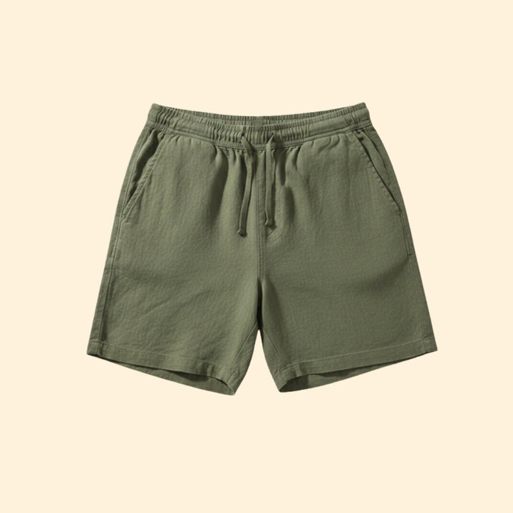 Men's Summer Shorts with Drawstring Waistband