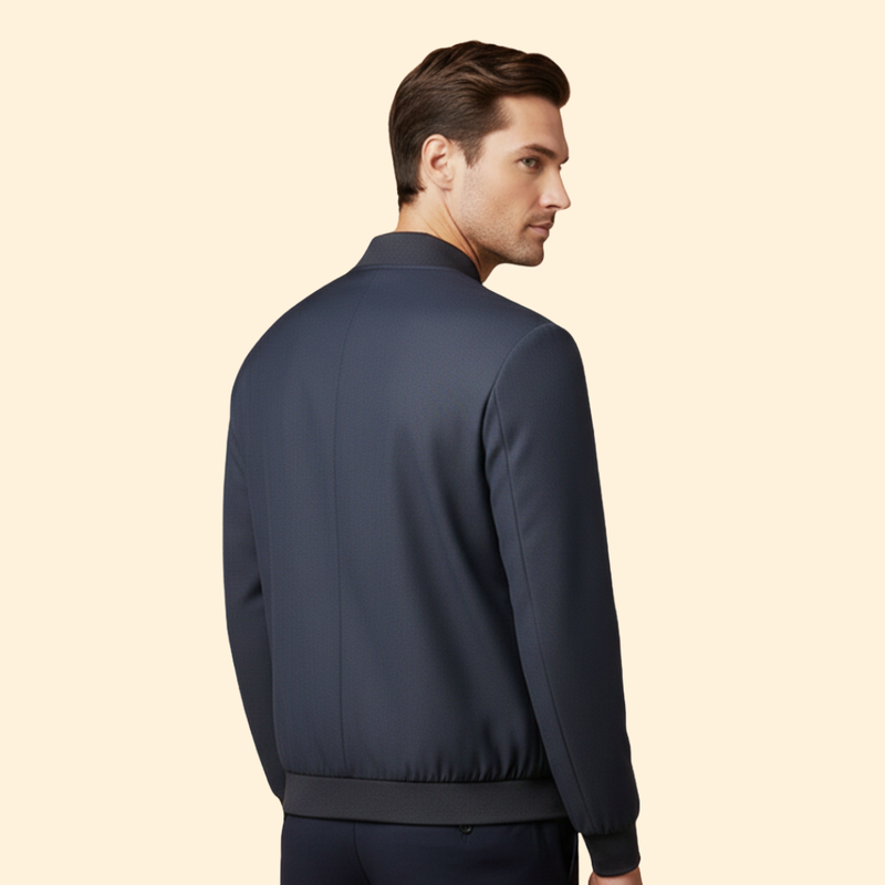 Men’s Zip-Up Bomber Jacket