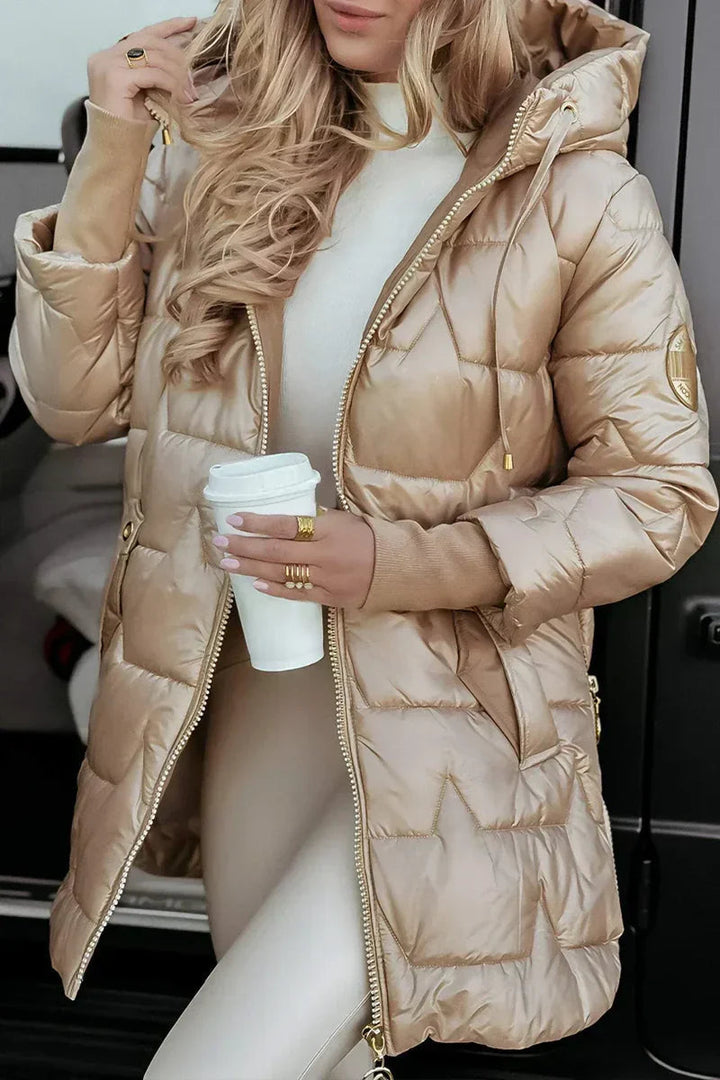 Jacket winter with hood