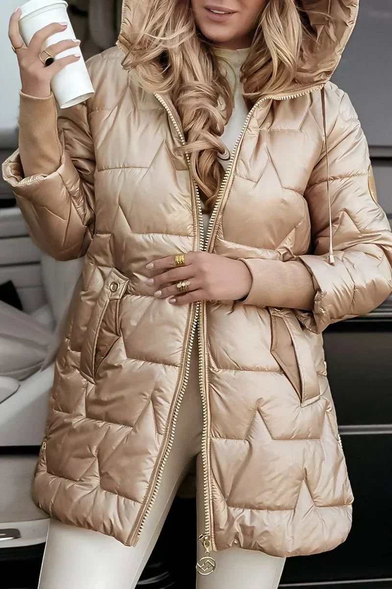 Jacket winter with hood