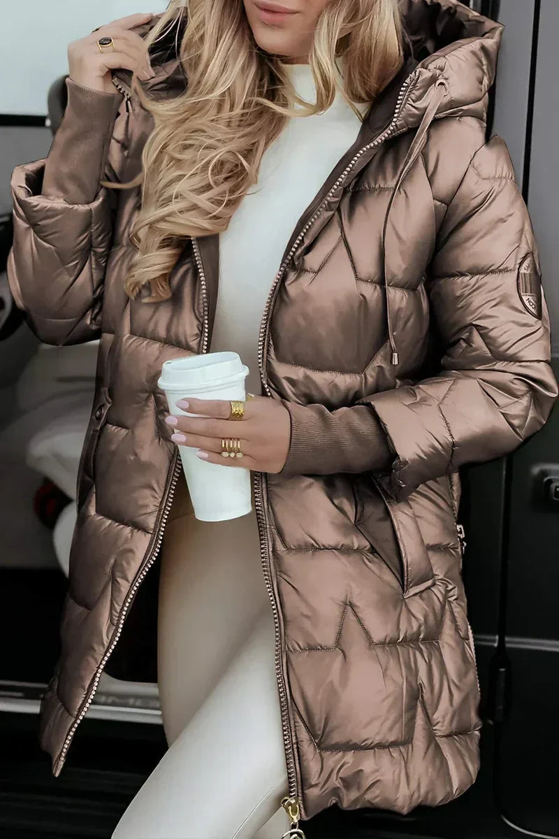 Jacket winter with hood
