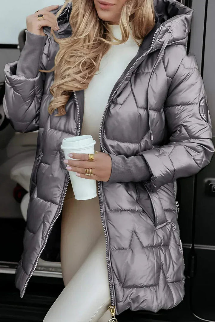 Jacket winter with hood