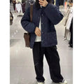 Women's Jacket quilted warm with pockets
