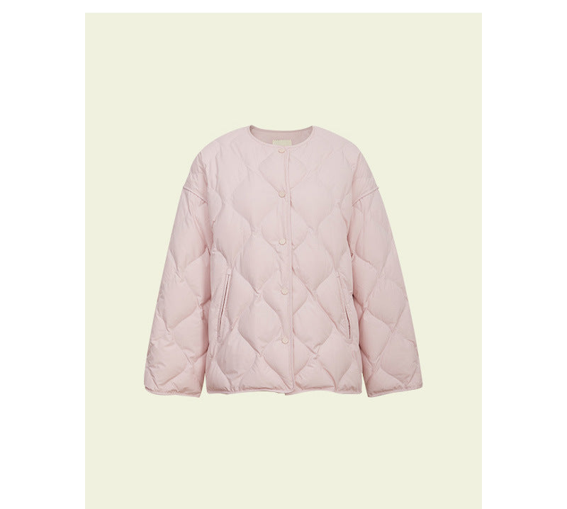 Women Fashionable Long Down Jacket