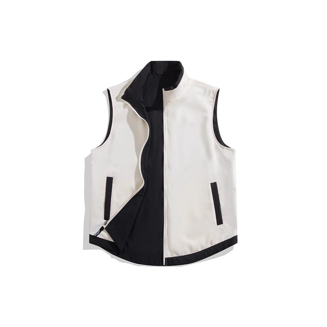 Gilet unisex windproof lightweight quilted