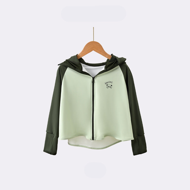 Jacket kids with protection UV breathable lightweight