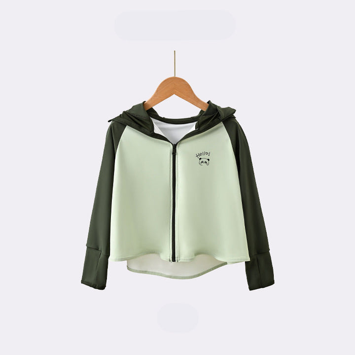 Jacket kids with protection UV breathable lightweight