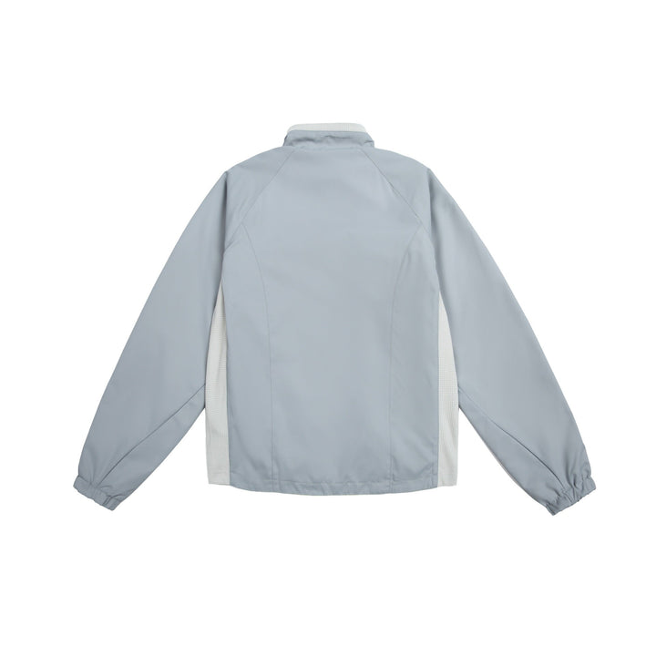 Unisex Lightweight Stand-up Collar Softshell Jacket with Fleece Inner Side and Zip Pockets
