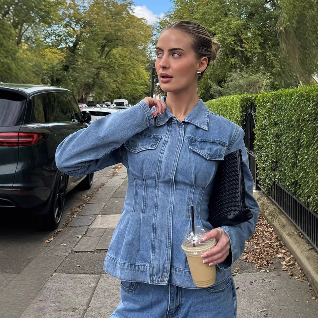 Jacket denim women&
