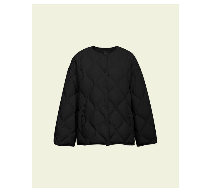 Women Fashionable Long Down Jacket