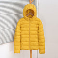 Jacket quilted women's water-resistant lightweight padded