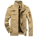 Men's Jacket with high collar - practical pockets for outdoor activities