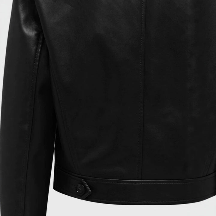 Jacket with Faux leather Women&