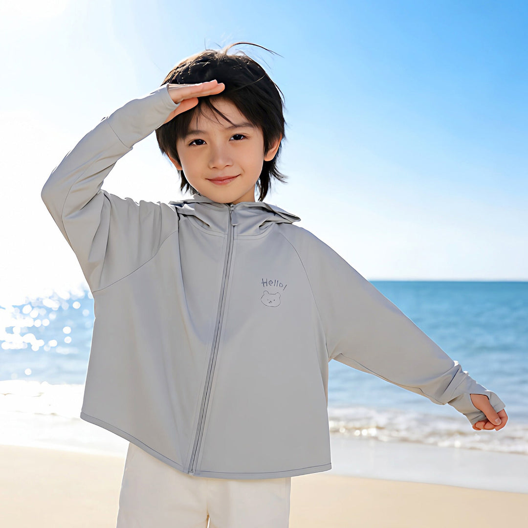 Boys practical hoodie jacket