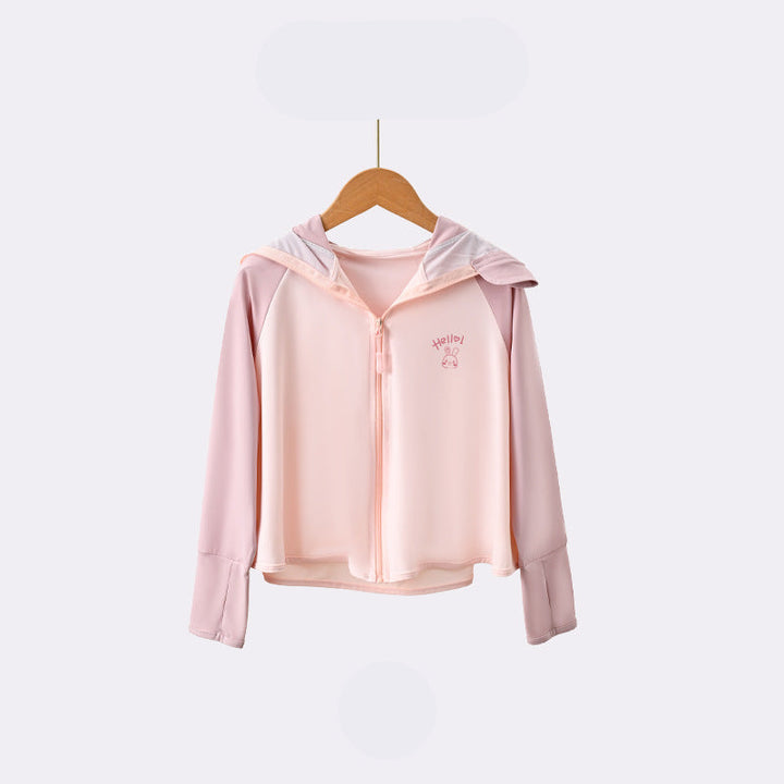 Jacket kids with protection UV breathable lightweight
