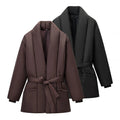 Jacket quilted women's water-resistant lightweight winter