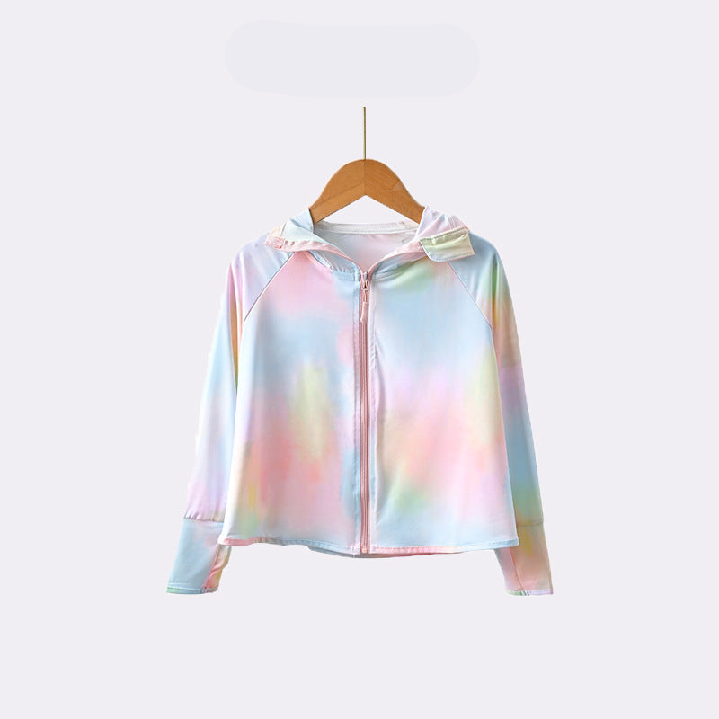 Jacket kids with protection UV breathable lightweight
