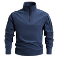 Men's Jacket with sporty fit, high collar - for sports activities