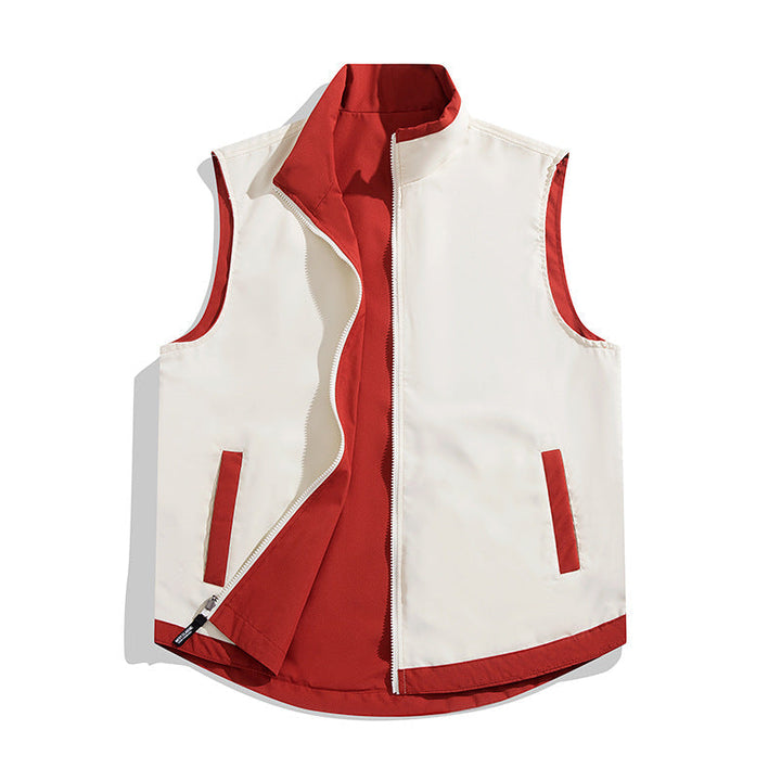 Gilet unisex windproof lightweight quilted