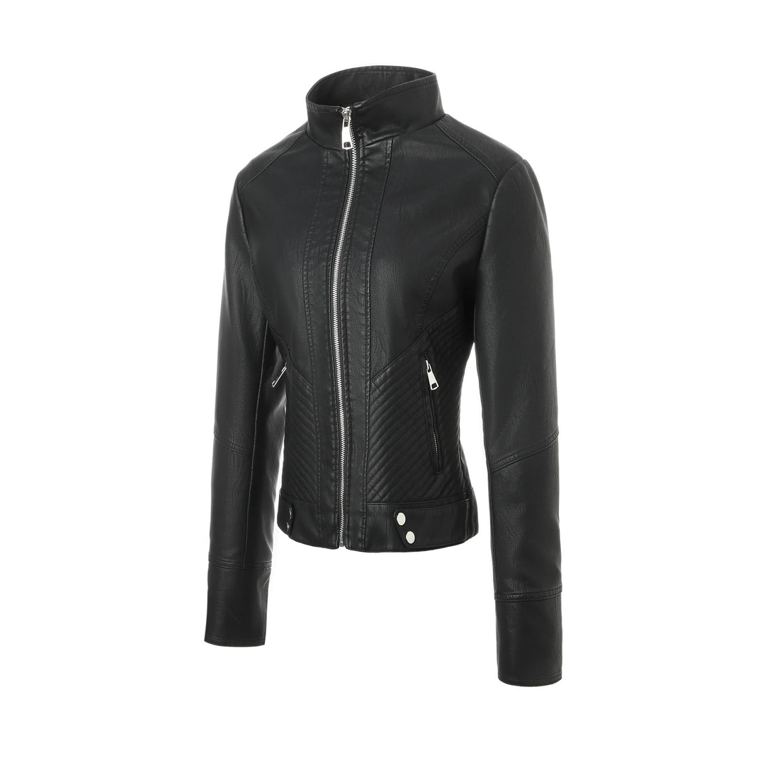 Jacket with Faux leather Women&