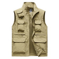 Men's Vest with functional details - practical pockets for outdoor activities