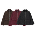 Jacket quilted women's breathable lightweight padded