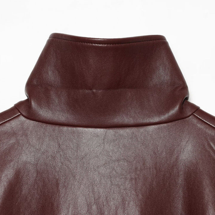 Jacket with Faux leather Women&