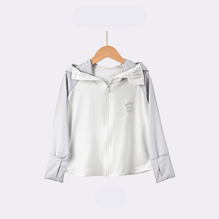 Jacket kids with protection UV breathable lightweight