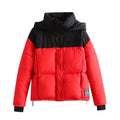 Jacket quilted women's water-resistant windproof padded