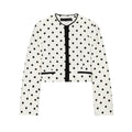 Blazer women's warm with pockets cropped