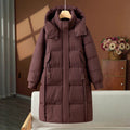Coat women's windproof padded winter