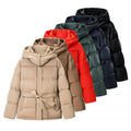 Coat women's lightweight quilted padded