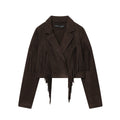 Women's Jacket warm cropped long