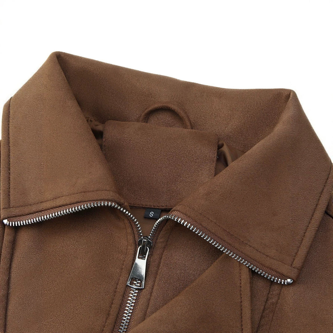 Jacket with Faux leather Women&