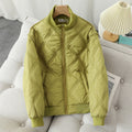 Jacket quilted Women's Windproof lightweight padded