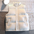Men's Quilted Insulated Gilet with High Stand-up collar, Concealed Zip & Drawstring Hem
