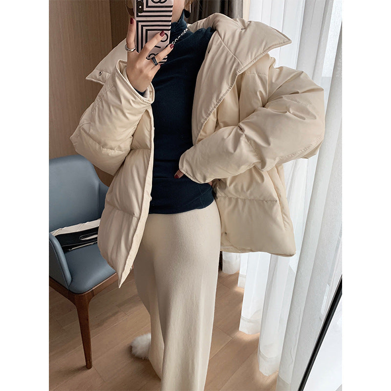 Women Trendy Oversized Down Jacket
