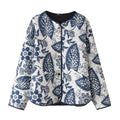 Jacket quilted women's breathable lightweight warm