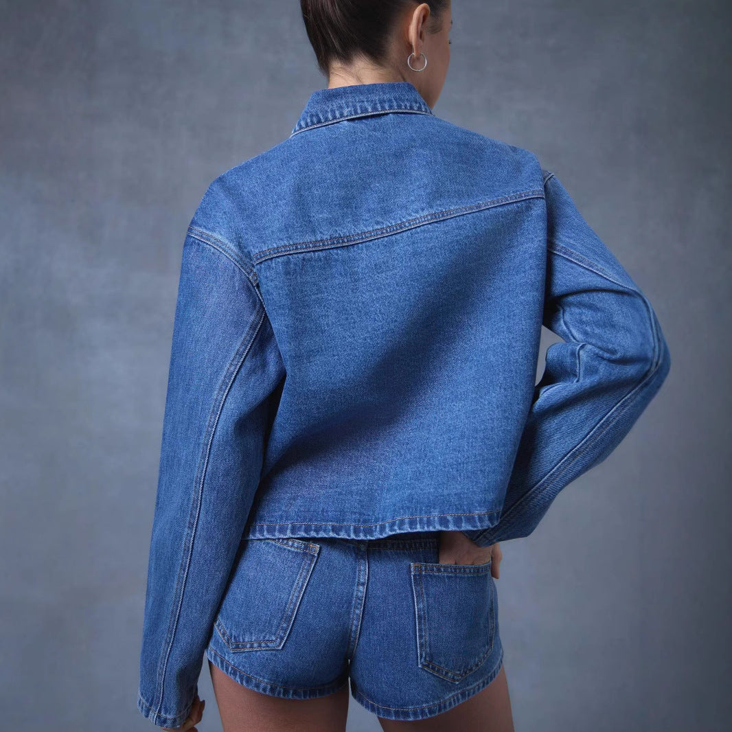 Jacket denim women&
