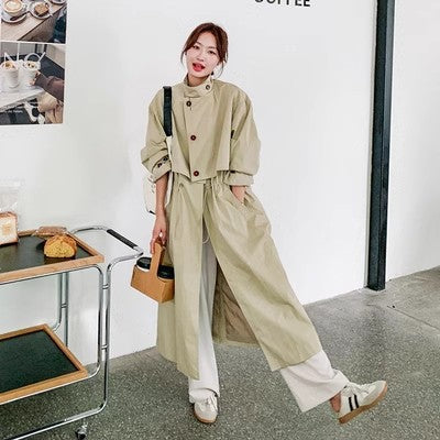 Coat trench coat women&