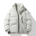 Jacket insulated men's with ribbed trims - with a relaxed fit o half fit for cool days