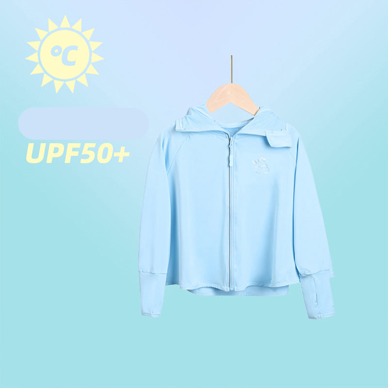 Ladies lightweight UV protection jacket with zip