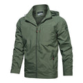 Men's Jacket with functional details - water-repellent finish for outdoor activities