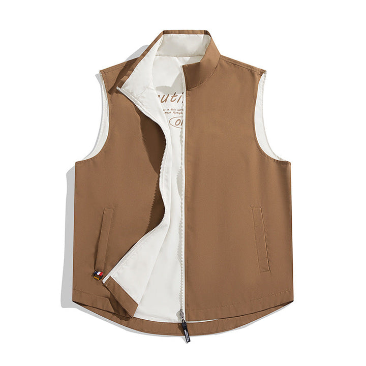 Gilet unisex windproof lightweight quilted