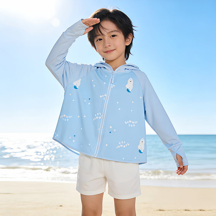 Boys practical hoodie jacket