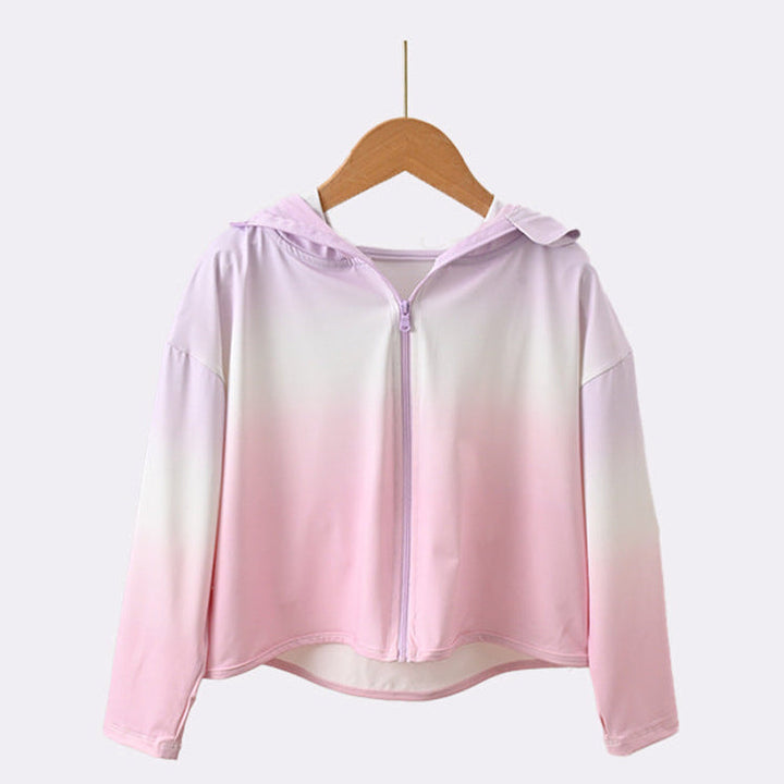 Women Lightweight Hooded Jacket with UV Protection
