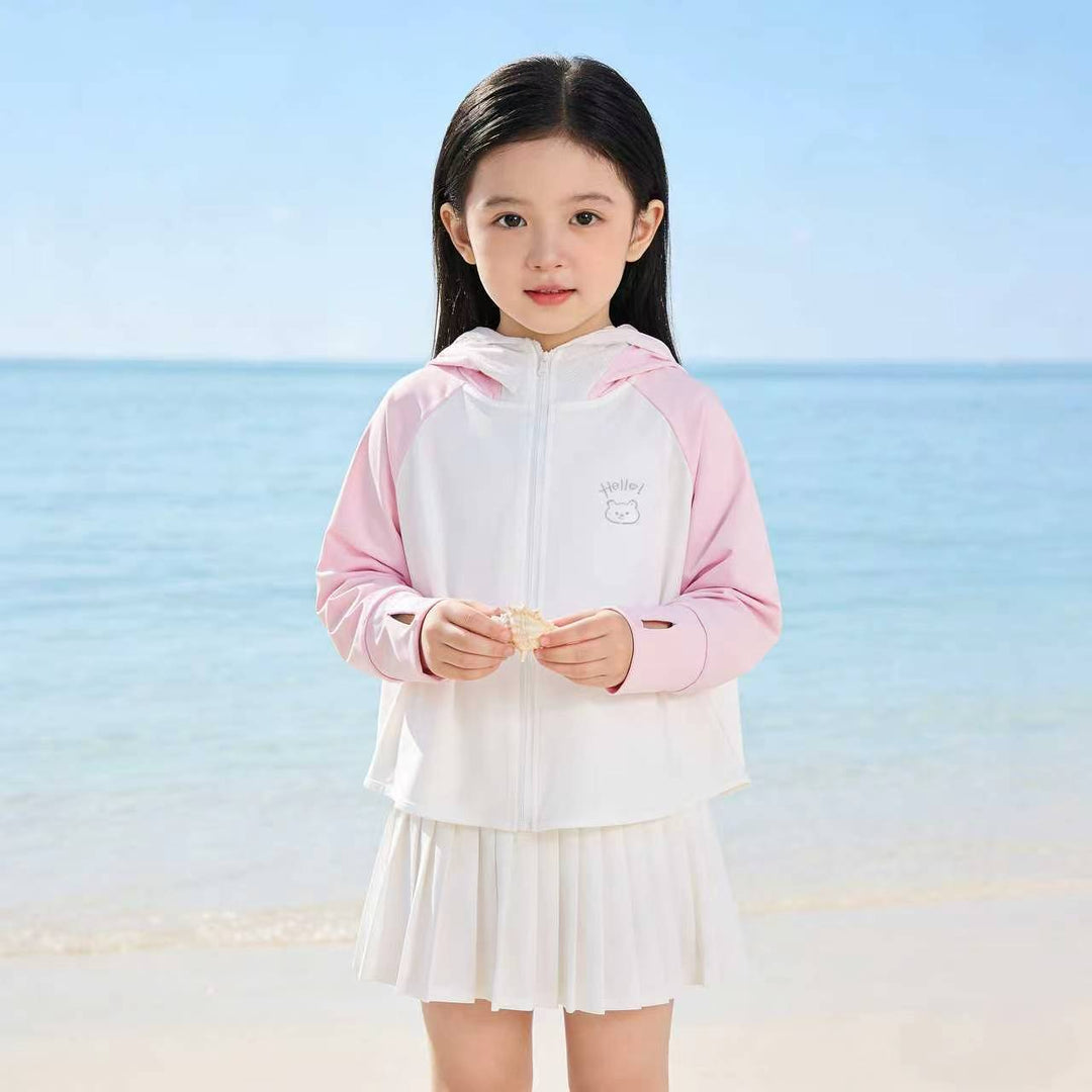 Jacket unisex with protection UV breathable lightweight