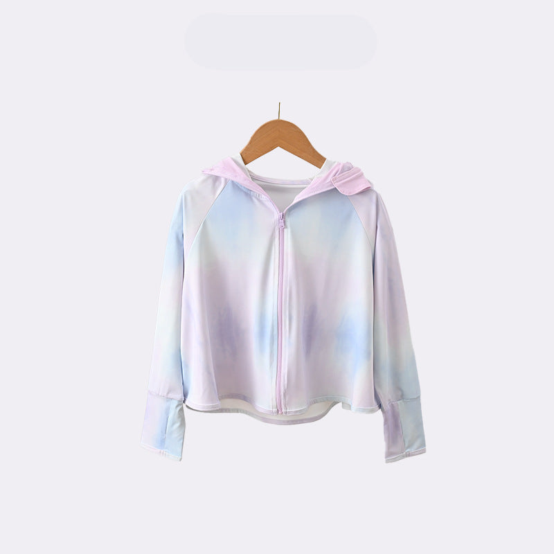 Jacket kids with protection UV breathable lightweight