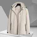 Men's Sports Jacket with adjustable hood - sporty fit for sports activities