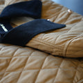 Women's Lightweight Quilted Transitional Jacket with Cord Collar and Press Stud Placket